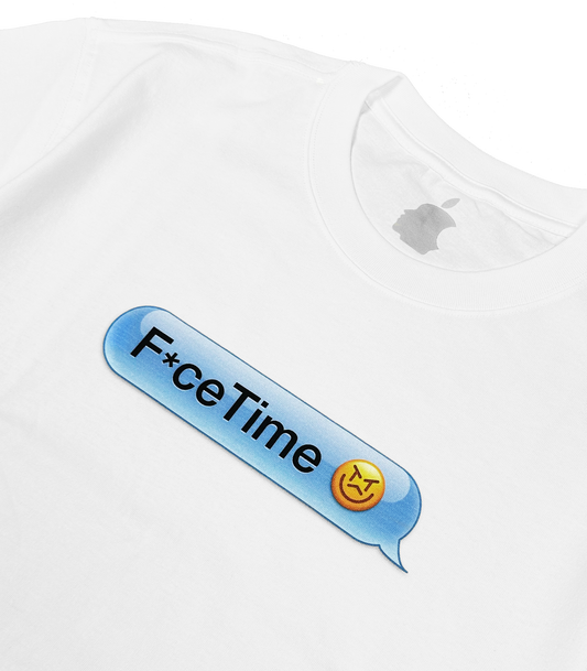 F*ceTime T-Shirt White