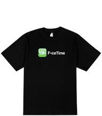 F*ceTime T-Shirt Black