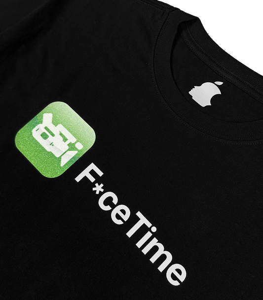 F*ceTime T-Shirt Black