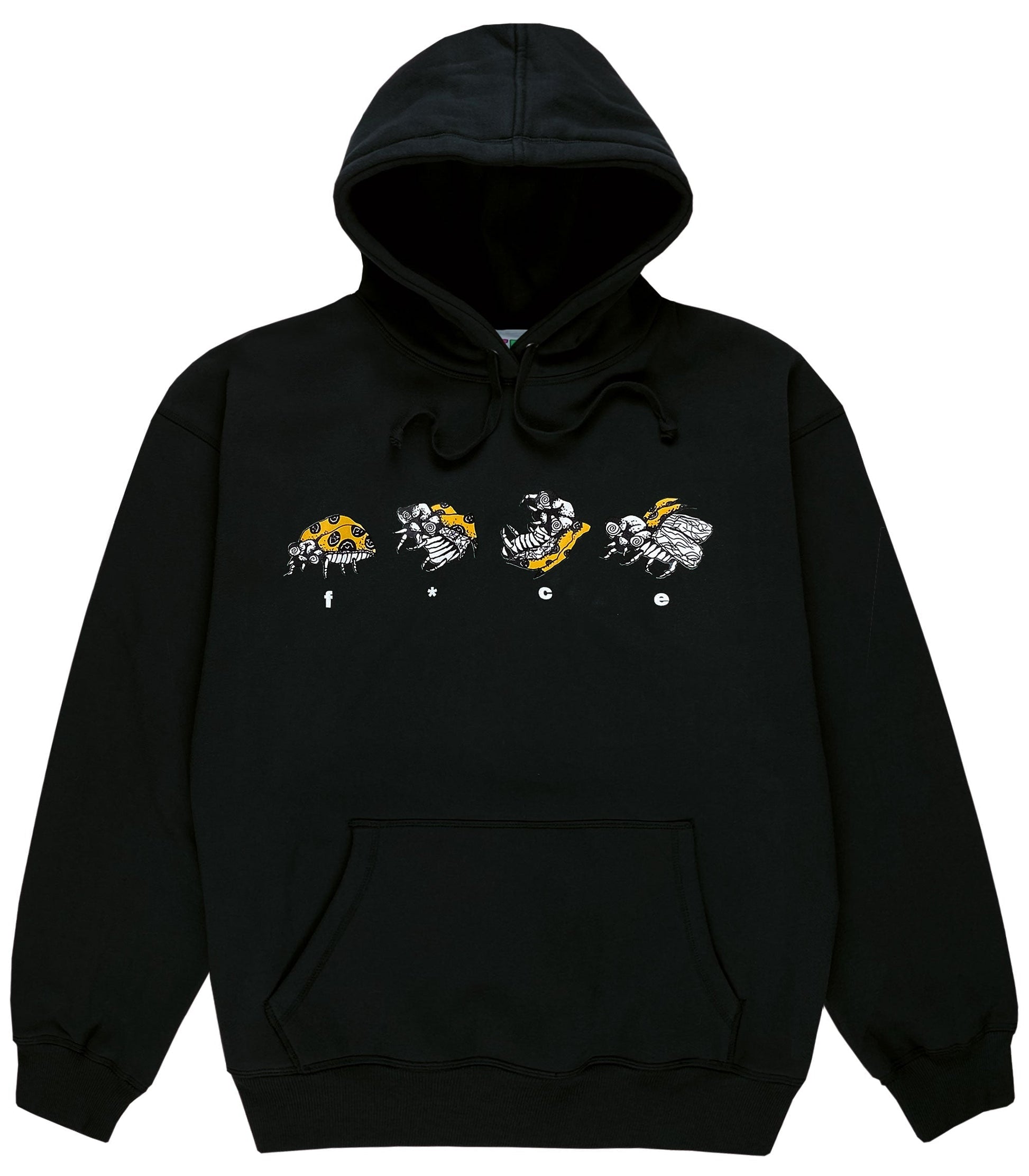 Samor Bug Hoodie Black