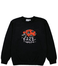 Samor Bug Knitted Sweater Black