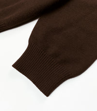 Samor Bug Knitted Sweater Brown