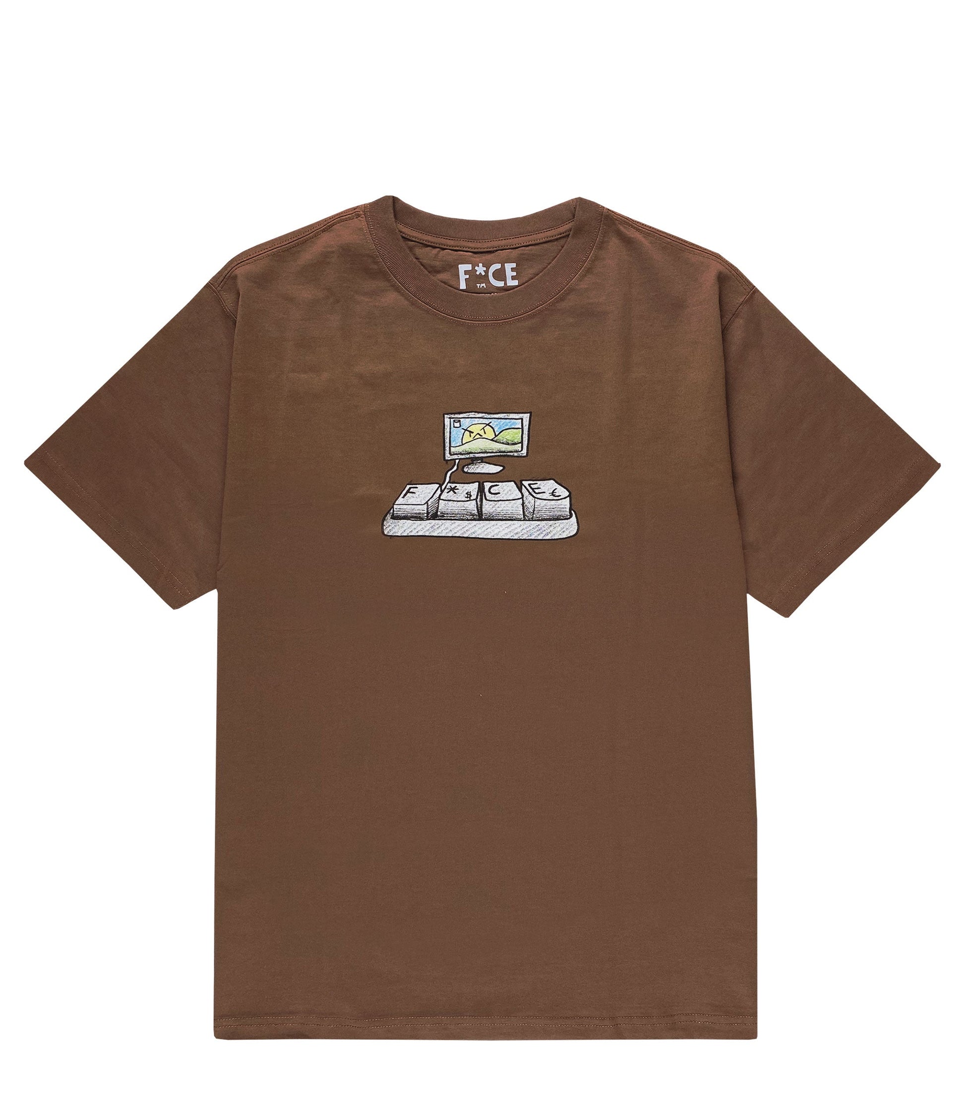 Keybo*rd Tee Light Brown